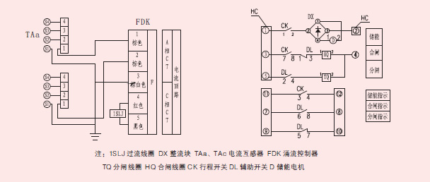 智能分界开关结构示意图