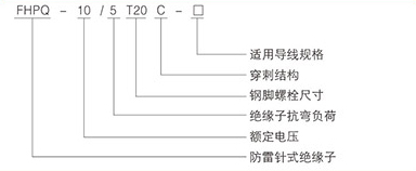 防雷针式绝缘子型号含义